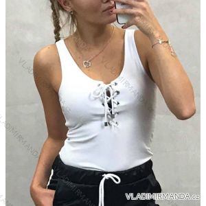 Tank top with lace summer women (uni s / m) TURKISH MOD19 CAL195583
