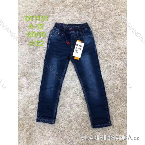 Children´s jeans winter with fleece boys (4-12 years) SAD SAD19DT1131