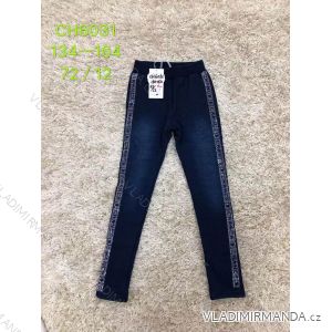 Girls' leggings (134-164) SAD SAD19CH6031