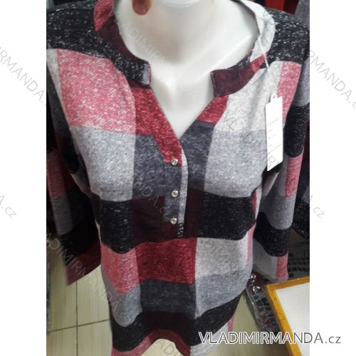 Women's T-shirt warm long sleeve oversized (l-3xl) ERBOSSI PM119235