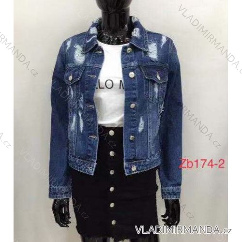 Jeans jacket women's (XS-XL) GOURD MA119ZB174-2
