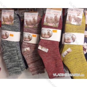 Women's warm wool socks (35-42) AMZF PB-777
