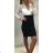 Long Sleeve Dress, Elegant Women's Lace (uni s / m) ITALIAN FASHION IM919858