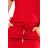 139-3 Short sleeve sport dress - red
