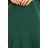 228-2 LUCY - Pleated Comfortable Dress - Green
