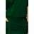 249-2 CASSIE - short sleeves dress - green

