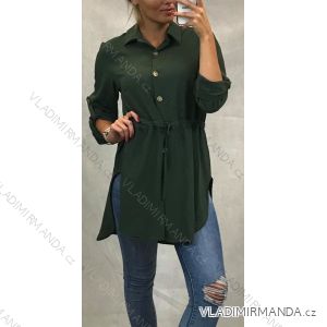 Long Sleeve Shirt Dress women (uni s / l) ITALIAN FASHION IM919875