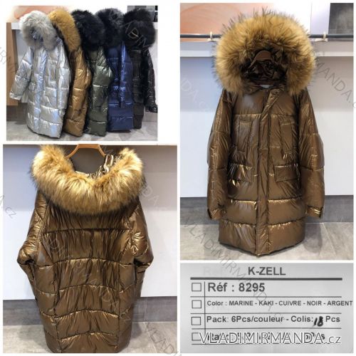 Winter jacket with hood and fur (K-ZELL ITALIAN MODA KZE188176