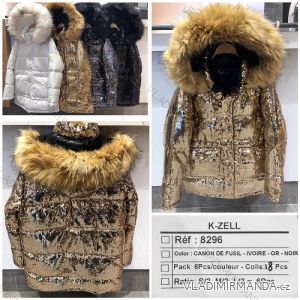 Winter jacket with hood and fur (K-ZELL ITALIAN MODA KZE188176