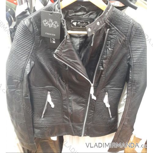 Women's leatherette jacket (s-xxl) FEIFA MA119JUN8902