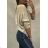 Women's slim long sleeve sweater with bow (uni sl) ITALIAN MODA IM919857
