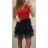 Women's Strapless Dress Elegant Evening Lace (uni s / m) ITALIAN FASHION IM919914