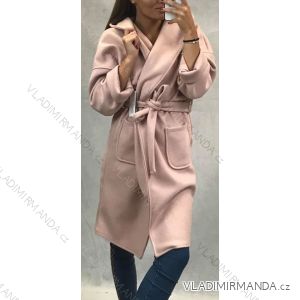 Fleece coat with hood women (uni s / m) ITALIAN FASHION IM619034