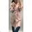 Fleece coat with hood women (uni s / m) ITALIAN FASHION IM619034