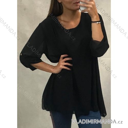 Tunic blouse 3/4 long sleeve women (uni s / m) ITALIAN FASHION IM619038