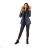 Winter jacket with fur quilted womens (sml-xl) MFASHION MF18M-204A