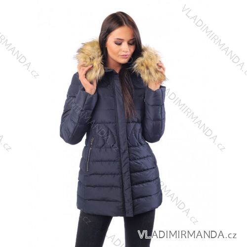 Winter coat with fur lace quilted (sml-xl) MFASHION MF18M-205A