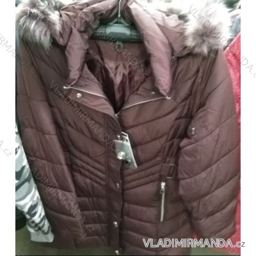 Winter jacket with fur women oversized (L-3XL) BATY BAT19NU-PAS-CHUN
