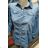 Denim Shirt Women's (l-4xl) MOON GIRL SUN219YD966