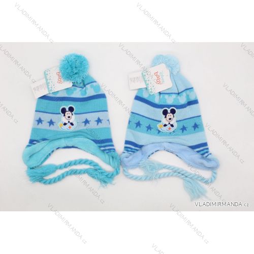 Winter hat with pompon mickey mouse for boys (48-50) SETINO MIC-A-HAT-331