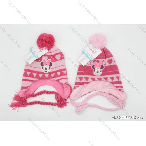 Winter hat with pompon minnie mouse baby girl (48-50) SETINO MIN-A-HAT-329