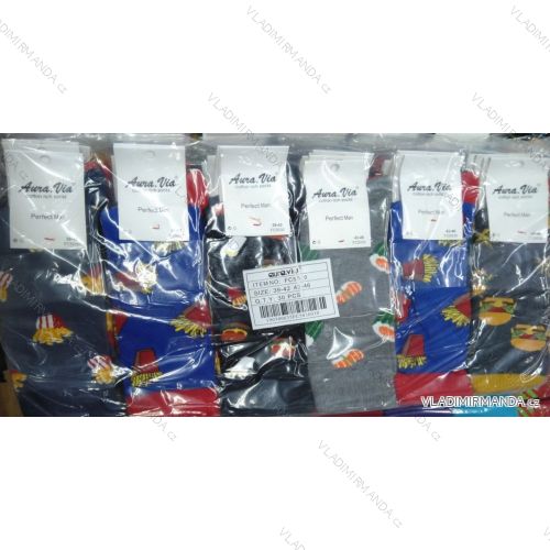 Men's High Socks Mens (39-42,43-46) AURA.VIA FC5030
