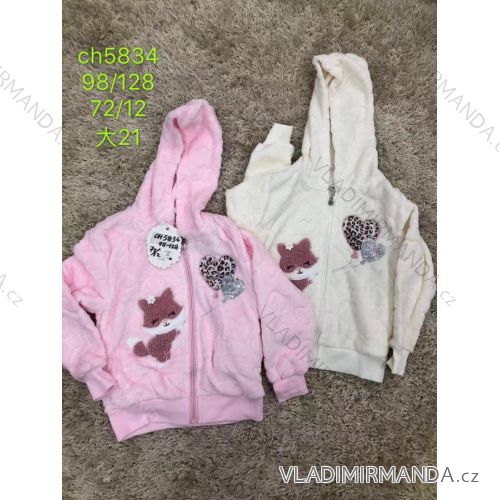 Baby sweatshirt warm velvet (98-128) SAD SAD19CH5834