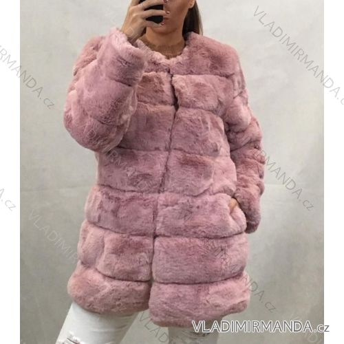 Women's zipper fur (uni sl) ITALIAN MODA IM119678
