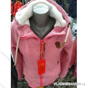 Women's Sweatshirt with Zipper Fur (M-3XL) HKD HKD19HKD-309
