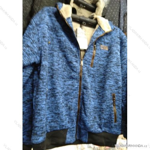 Sweatshirt warm zipper mens oversized (L-4XL) HKD HKD19008
