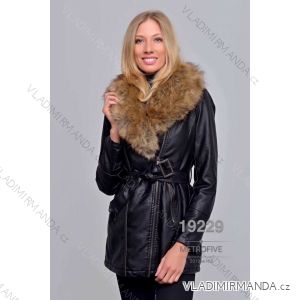 Winter leather jacket with fur (S-2XL) METROFIVE MET19005
