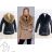 Winter leather jacket with fur (S-2XL) METROFIVE MET19007
