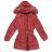 Jacket / coat winter quilted with fur kids adolescent girls (4-12 years) KUGO JK1802