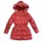 Jacket / coat winter with fur children adolescent girls (8-16years) KUGO JK1806