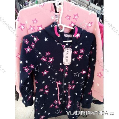 Girls' Zip Hoodie (134-164) KE YI QI KEY19K-201
