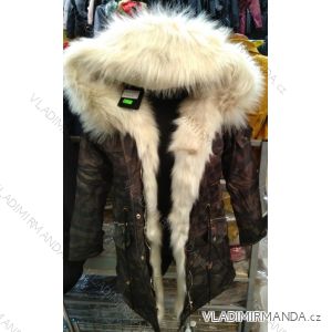 Winter jacket with hood and fur (s-m-l) K-ZELL FASHION KZE198035