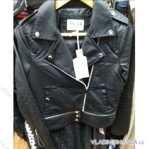 Women's leatherette jacket (s-xl) MISS SISSI ITALIAN FASHION IM9198851
