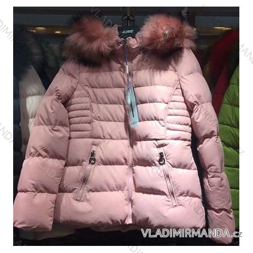 Winter jacket with fur short ladies (S-2XL) EMT EMT19004
