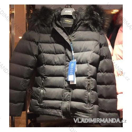 Winter jacket with fur short women's (S-2XL) EMT EMT19005
