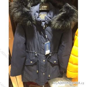 Women's jacket / coat winter with fur extended ladies (S-2XL) EMT EMT19006
