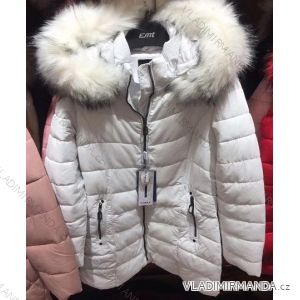 Women's jacket / coat winter with fur extended ladies (S-2XL) EMT EMT19008
