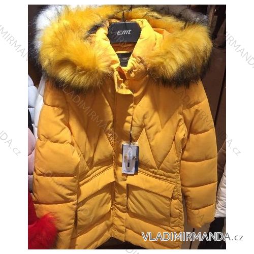 Jacket / coat winter with fur extended ladies (S-2XL) EMT EMT19010
