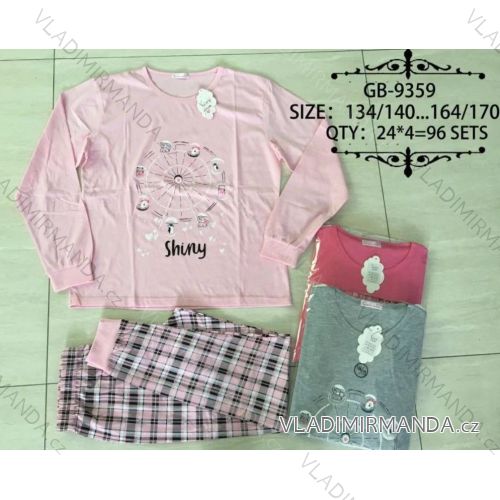 Pajamas long adolescent girls (134-170) VALERIE DREAM GB-9359
