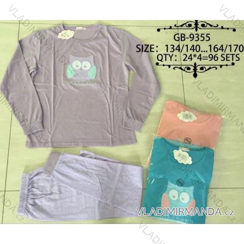 Pajamas long adolescent girls (134-170) VALERIE DREAM GB-9355