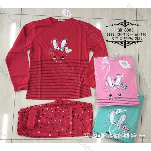 Pajamas long adolescent girls (134-170) VALERIE DREAM GB-8883
