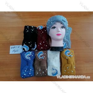 Women's knitted headband (ONE SIZE) DELFIN EGA-6
