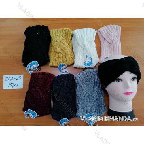 Women's knitted headband (ONE SIZE) DELFIN EGA-20
