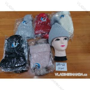 Winter cap with pompon ladies (ONE SIZE) DELFIN NM-66
