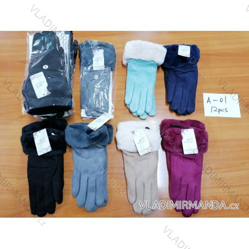 Girl´s and ladies´ winter gloves (ONE SIZE) DELFIN A-01-2
