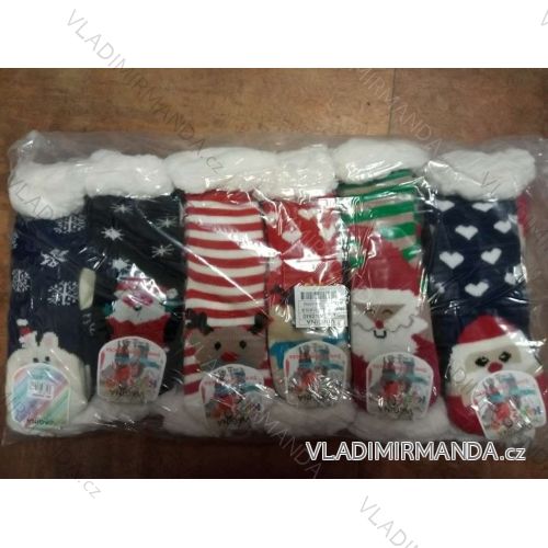 Christmas warm socks adolescent girls' socks (27-38) VIRGINA NA0840
